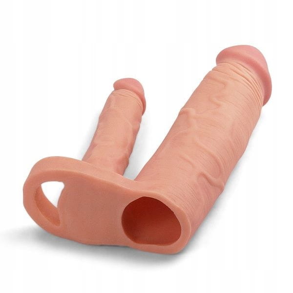 PLEASURE X-TENDER przedłużka podwójna penetracja bez wibracji