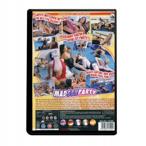 Madsexparty Pool Party Pussy Eaters DVD – tylna strona okładki