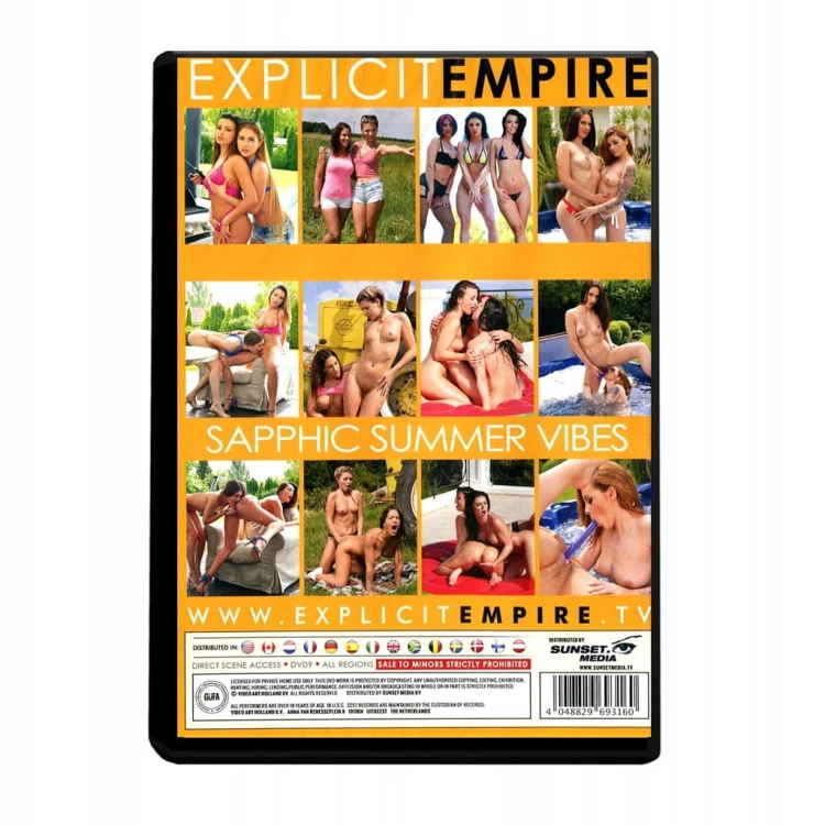 DVD EXPLICIT MŁODE LESBIJKI zabawy w plenerze KOBIECE igraszki na basenie