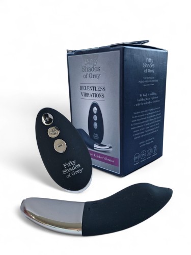 Bezprzewodowy masturbator „Fifty Shades of Grey” – elegancki design premium, silikon medyczny, 12 trybów wibracji