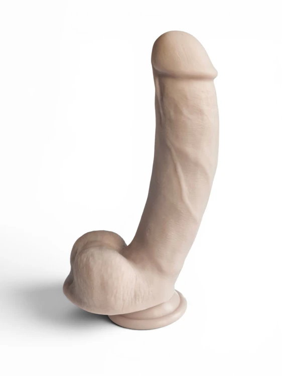 Dildo realistyczne bez wibracji z przyssawką