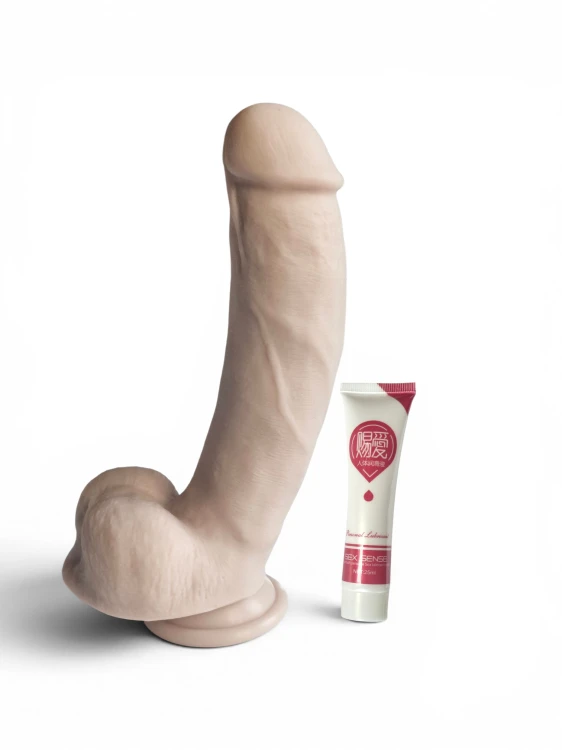 Realistyczne dildo premium w naturalnym kolorze