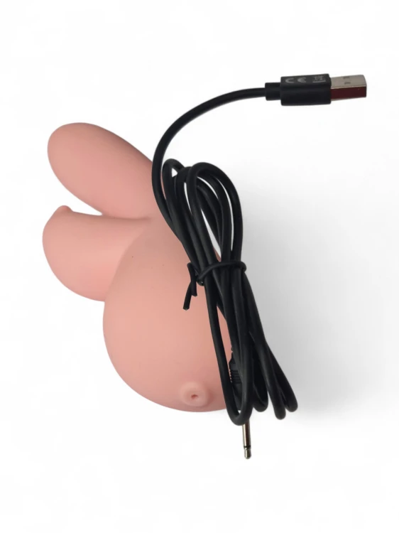 Silikonowy masażer intymny ładowany przez USB.