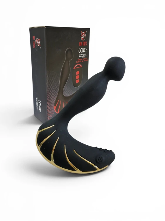 CONCH NV TOYS silikonowy masażer prostaty z pilotem