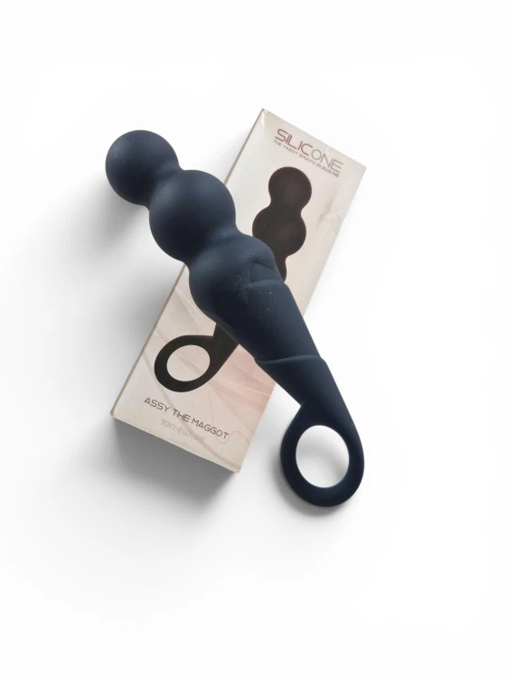 ASSY THE MAGGOT ergonomiczny korek analny z bezpieczną podstawą