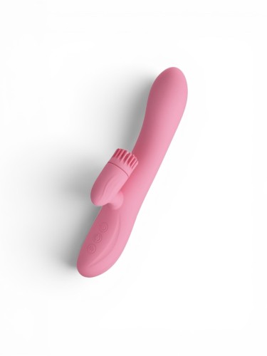 Nowoczesny stymulator dla kobiet Pretty Love z rotacją i wibracjami