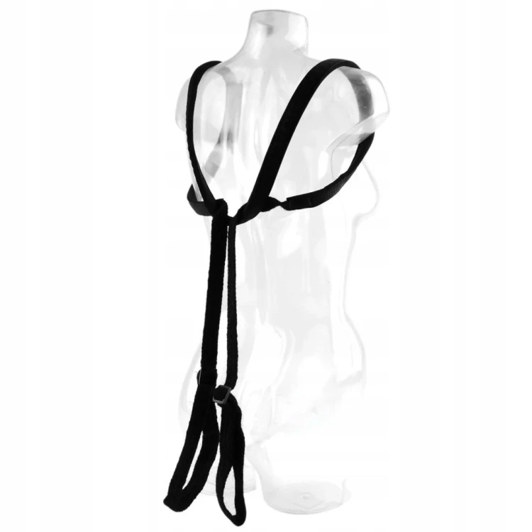 Delikatne wiązania erotyczne ze sznurka w stylu BDSM