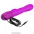 Fioletowy wibrator silikonowy Pretty Love Dempsey ładowany przez USB