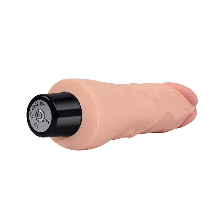 Real Softee – miękki wibrator 18 cm, 10 trybów – dodatkowe ujęcie