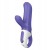 Satisfyer Magic Bunny USB – nowoczesny silikonowy wibrator z dodatkową stymulacją łechtaczki. Elegancki design, technologia Silicone Flex i wodoodporność IPX7.