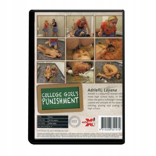 DVD CAVIAR ostry perwersyjny film MFX COLLEGE GIRL`S PUNISHMENT ZABAWY FEKALIAMI FETYSZ