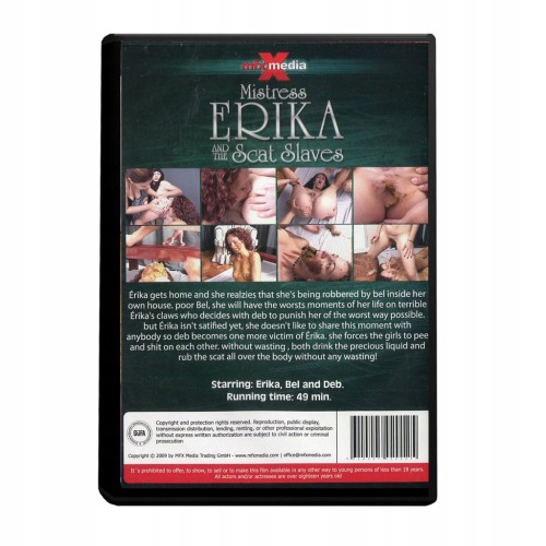 DVD CAVIAR ostry perwersyjny film MFX MISTRESS ERIKA AND THE SCAT SLAVES  ZABAWY FEKALIAMI FETYSZ
