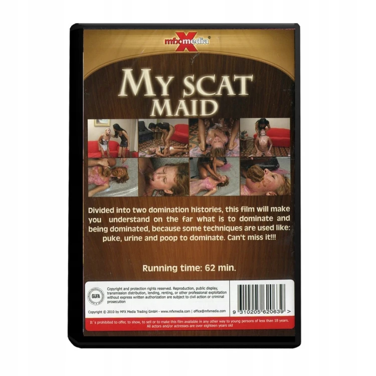 DVD CAVIAR ostry perwersyjny film MFX  MY SCAT MAID ZABAWY FEKALIAMI FETYSZ
