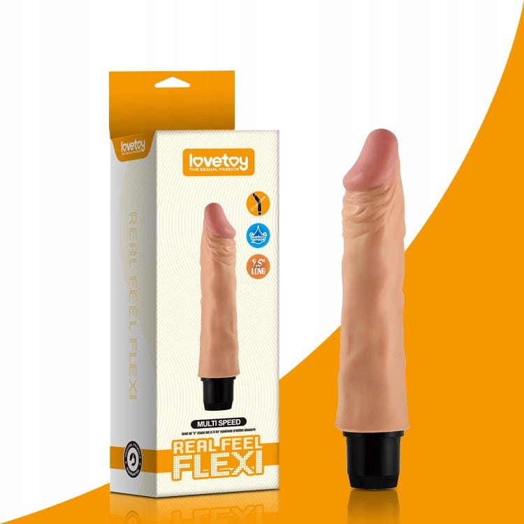 REAL FEEL sex WIBRATOR 9,5 sztuczny penis dildo