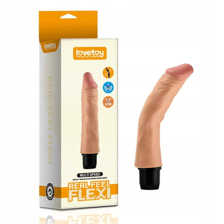 REAL FEEL sex WIBRATOR 9,5 sztuczny penis dildo