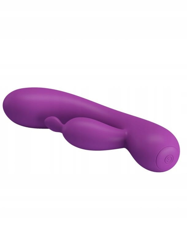 Wibrator króliczek USB wodoodporny z dwoma silniczkami