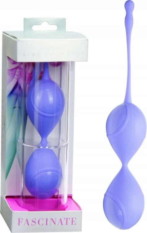 VIBE THERAPY Fascinate – niebieskie kulki gejszy