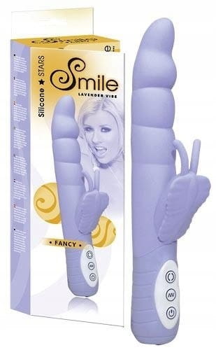 SMILE Fancy Lavender Vibe – wibrator z motylkiem