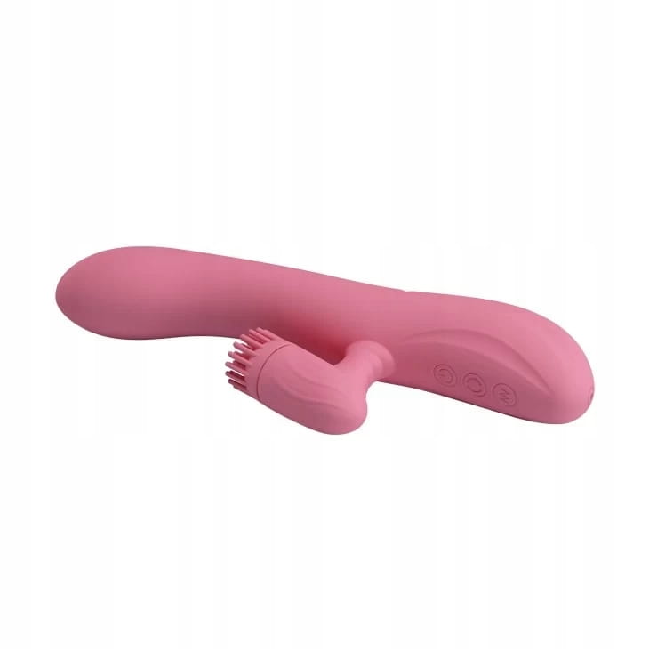 pretty sensualny wibrator z funkcją stymulacji łechtaczki i wibracji USB