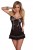 Seksowna koszulka z koronką i sznurowaniem S/M Livco Corsetti PRIMROSE