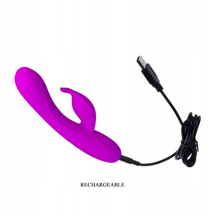 Wibrator premium Yves ładowany USB z delikatnego silikonu